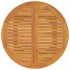 Juego de comedor de jardín 5 piezas madera maciza de