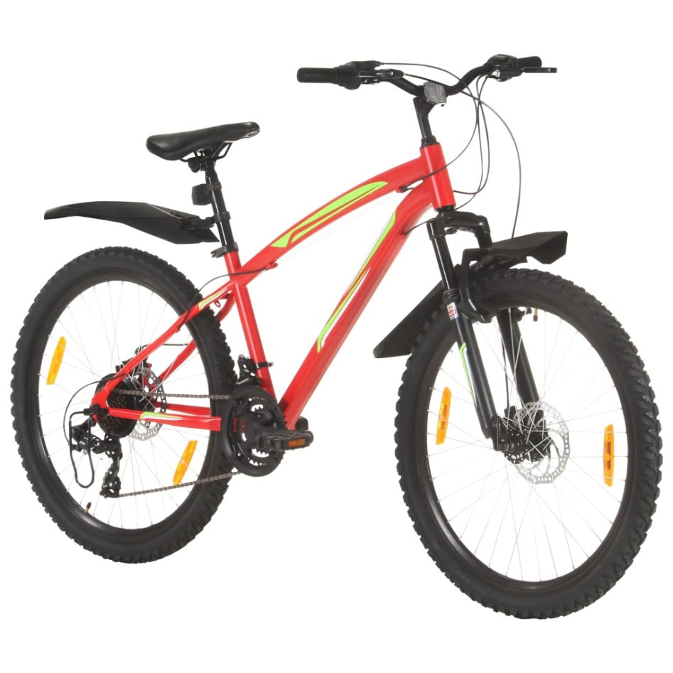 Bicicleta de montaña 21 velocidades 26 inch rueda 36 cm