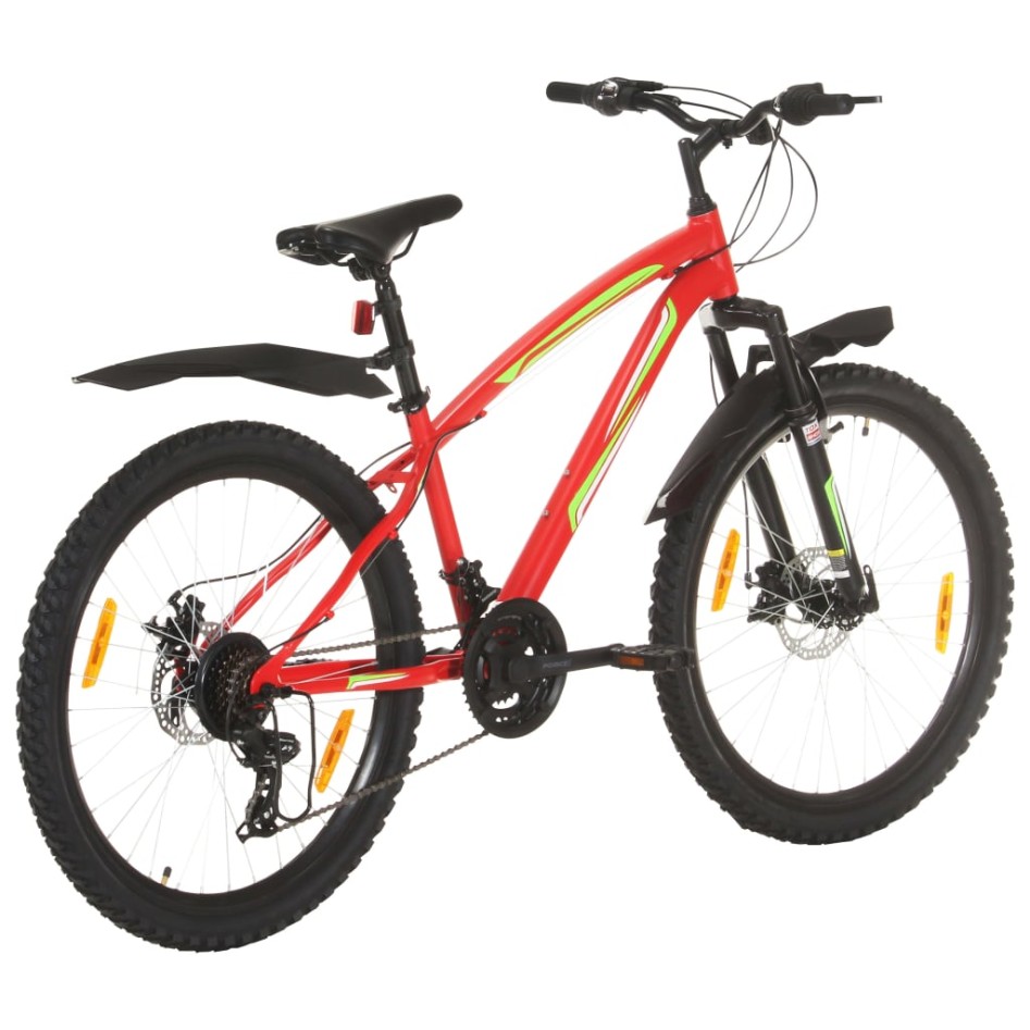 Bicicleta de montaña 21 velocidades 26 inch rueda 36 cm