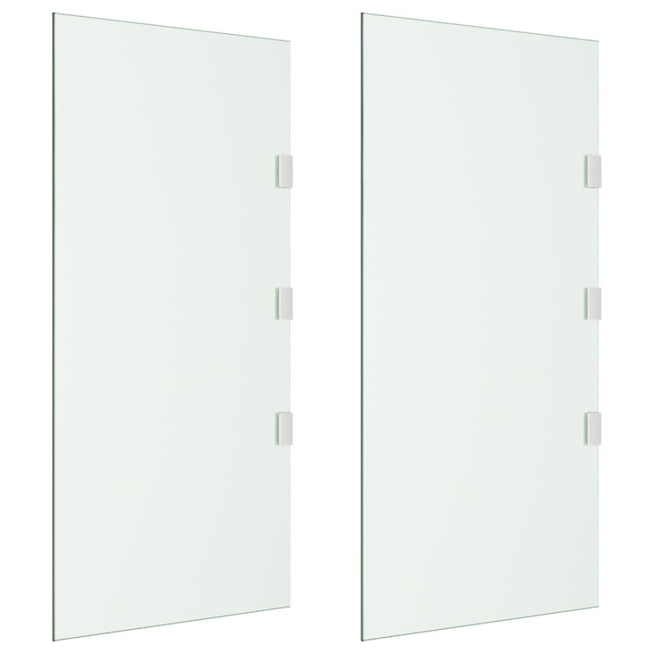 Panel lateral puerta de carpa 2 piezas vidrio