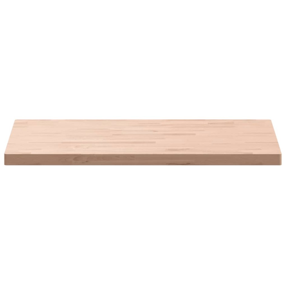 Tablero rectangular de madera maciza de haya 100x60x4
