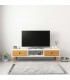 Mueble para la TV de madera maciza de pino blanco