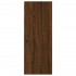 Aparador alto madera contrachapada roble marrón 34,5x34x180