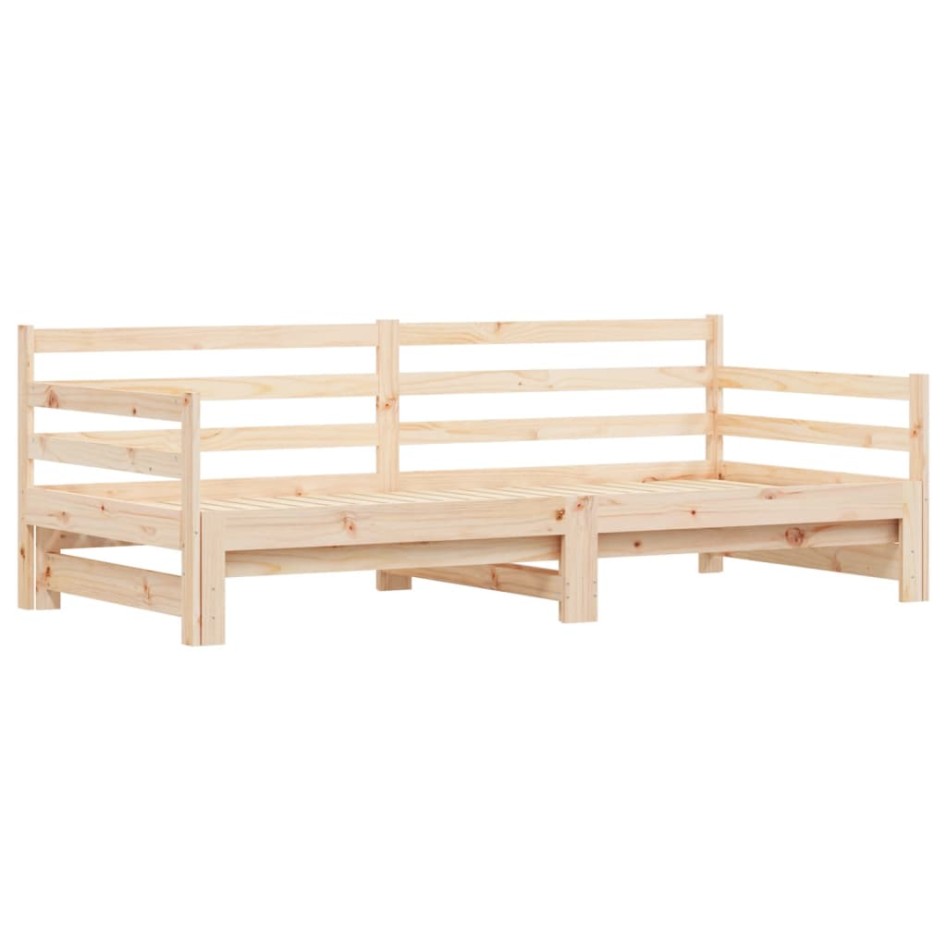 Sofá cama nido madera maciza de pino 80x200