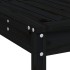 Set de mesa y taburetes altos jardín 3 pzas madera pino