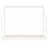 Estructura de cama para niños madera pino blanco 2x(90x190)