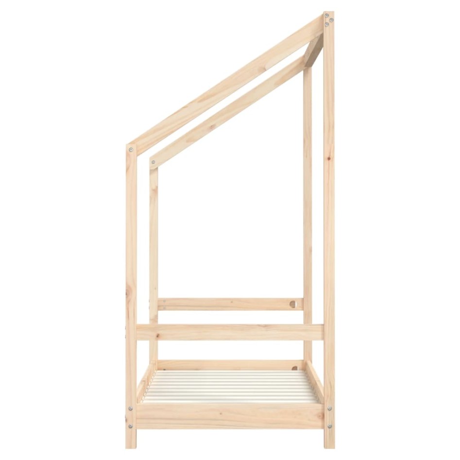 Estructura de cama deniños madera maciza de pino 2x(70x140)