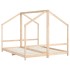 Estructura de cama infantil madera maciza de pino 2x(80x200)