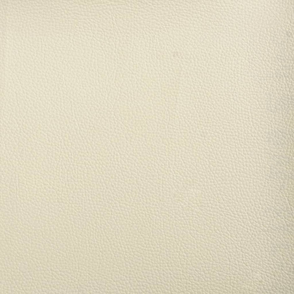 Sofá de 2 plazas de cuero sintético color crema 120