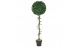 Planta artificial árbol de laurel con macetero verde 130 cms