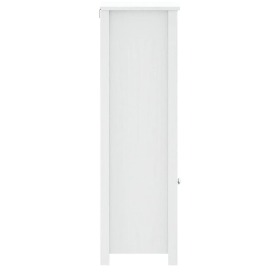 Mueble de baño BERG madera maciza de pino blanco 40x34x110