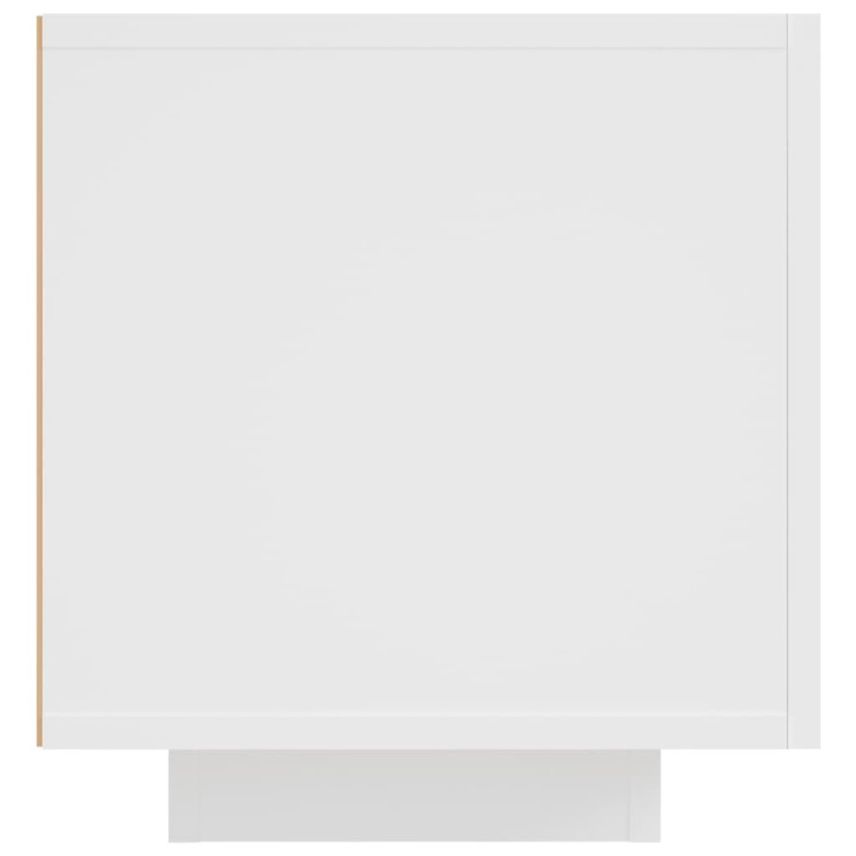 Mueble para TV con luces LED blanco 160x35x40