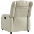 Sillón reclinable de masaje cuero sintético
