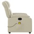 Sillón reclinable de masaje cuero sintético