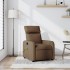 Sillón reclinable con masaje de tela