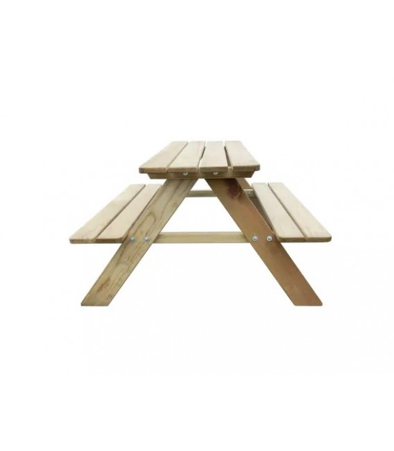 Mesa de picnic para niños madera de pino
