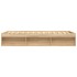 Estructura de cama roble Sonoma 150x200