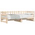 Sofá cama extraíble madera maciza de pino 2x(80x200)