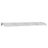 Marquesina de puerta policarbonato gris 400x100