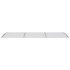 Marquesina de puerta policarbonato gris 300x100