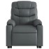 Sillón reclinable elevable cuero artificial
