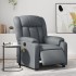 Sillón de masaje reclinable eléctrico cuero sintético