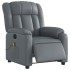 Sillón de masaje reclinable eléctrico cuero sintético