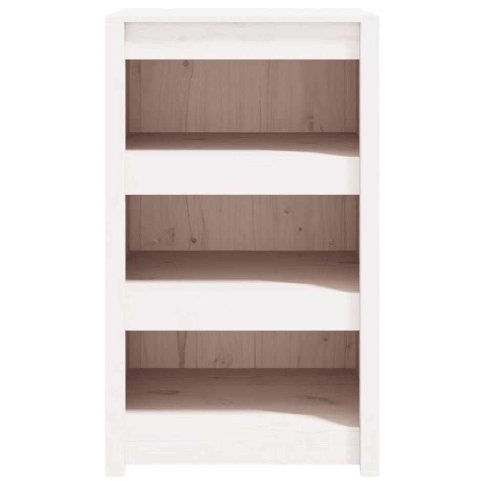 Mueble de cocina exterior madera maciza pino blanco 55x55x92