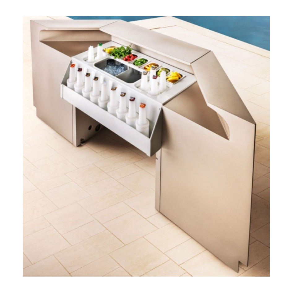 Barra de Bar Nova Bancone Recta