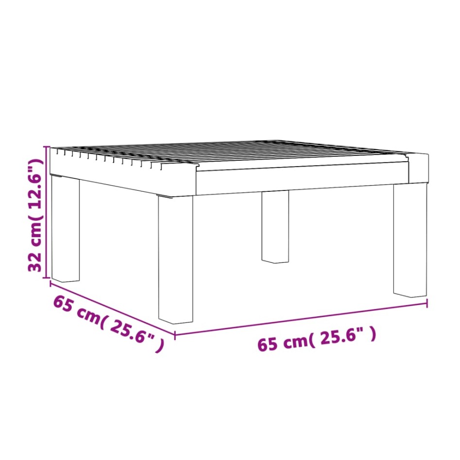 Tumbona con cojines PP