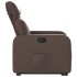 Sillón reclinable elevable cuero sintético
