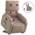 Sillón reclinable masaje pie cuero artificial color
