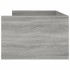 Estructura de cama con cajones gris Sonoma 100x200