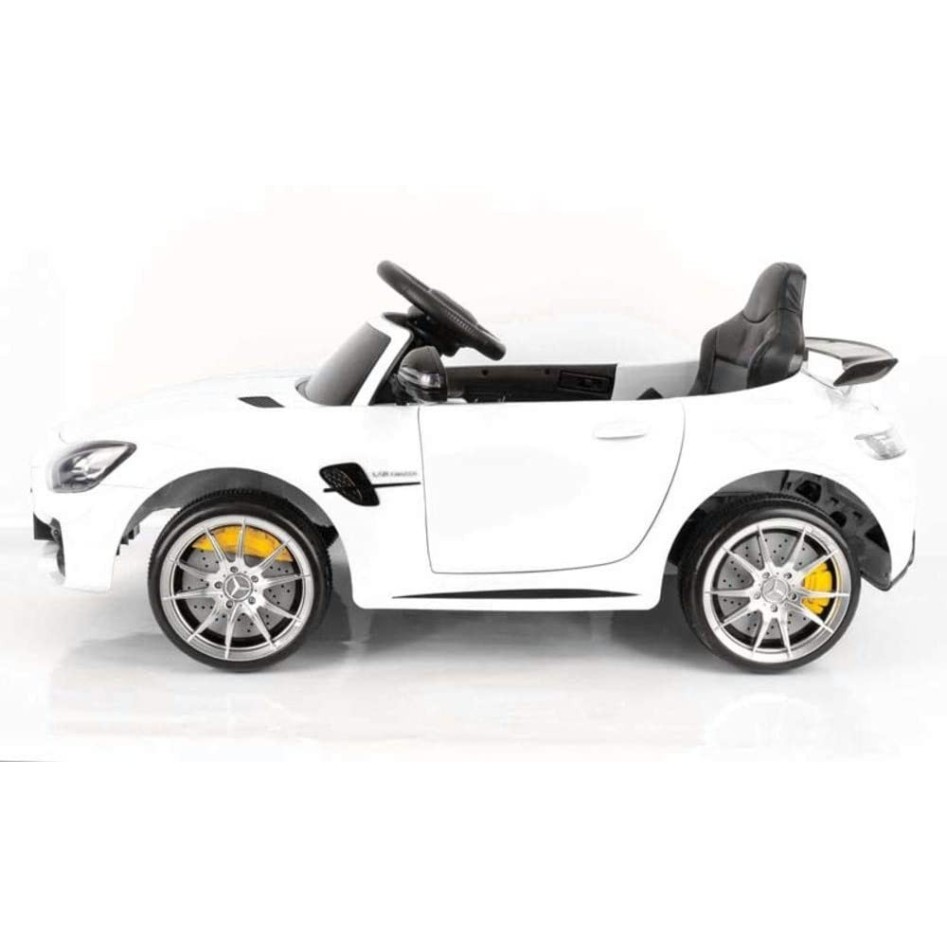 Coche eléctrico Mercedes AMG GTR White