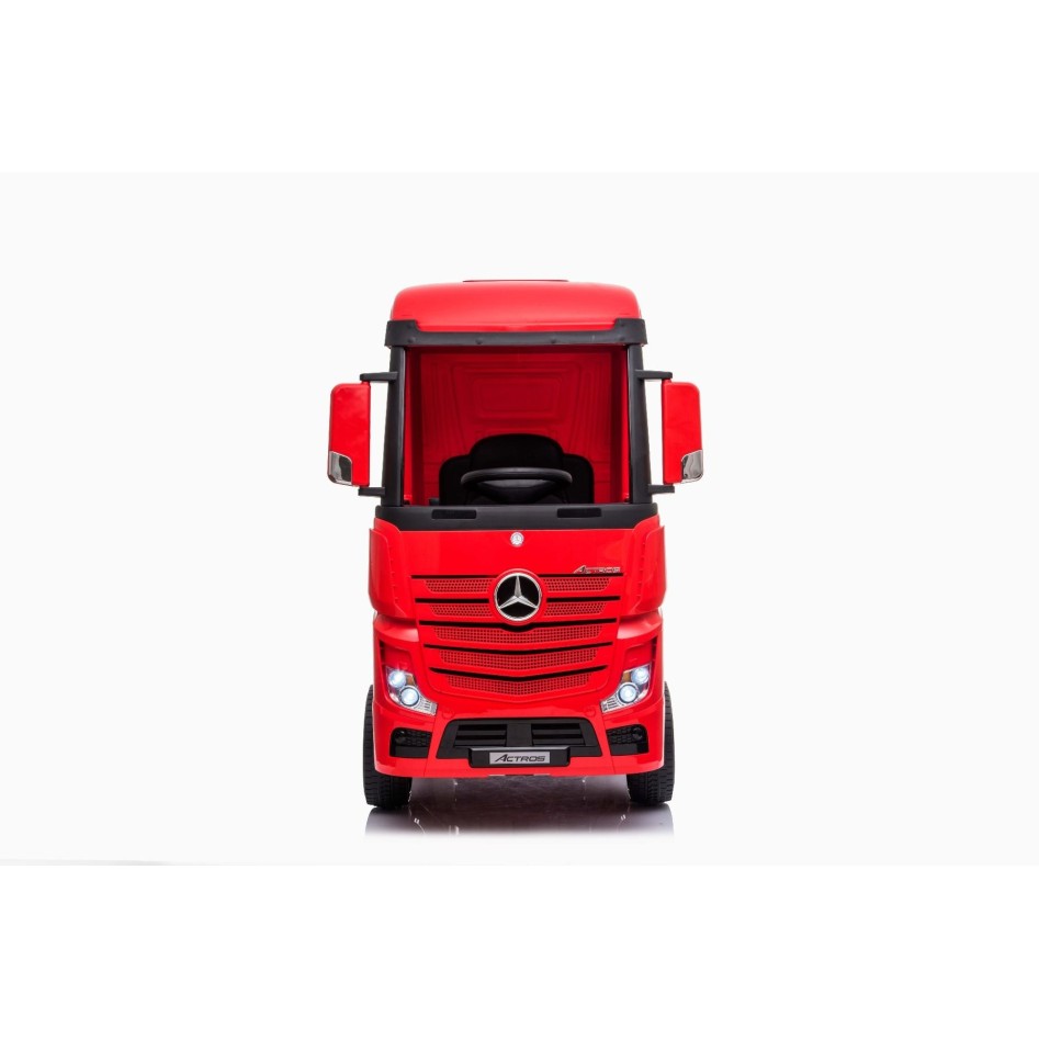 Camión eléctrico Mercedes Actros rojo