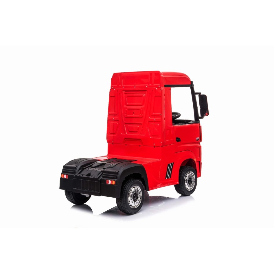 Camión eléctrico Mercedes Actros rojo