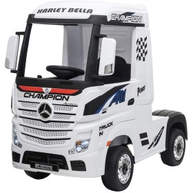 Camión eléctrico Mercedes Actros blanco