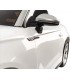 Coche eléctrico Audi S blanco con radio control