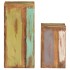 Soportes para plantas 2 unidades madera maciza