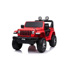 Jeep Wrangler eléctrico para niños rojo