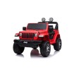 Jeep Wrangler eléctrico para niños rojo