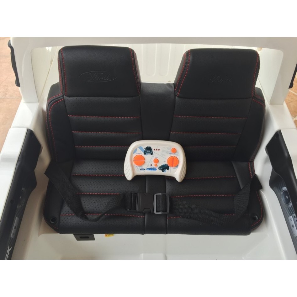 Ford Ranger F150 eléctrico para niños blanco