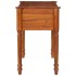 Escritorio con cajones madera maciza de acacia 110x50x76