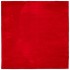 Alfombra de pelo corto suave lavable HUARTE rojo 240x240