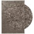 Alfombra pelo largo aspecto brillante ISTAN gris 160x230