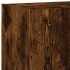 Muebles de TV de pared 4 pzas madera ingeniería roble