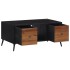 Mesa de centro teca reciclada maciza 90x50x41