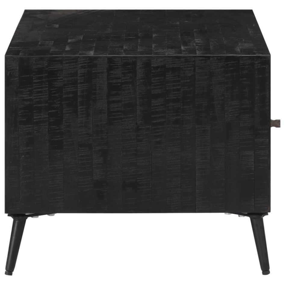 Mesa de centro teca reciclada maciza 90x50x41