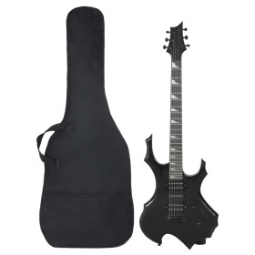 Guitarra eléctrica para principiantes con funda negro 4/4