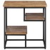 Mesa auxiliar teca reciclada maciza 50x50x50